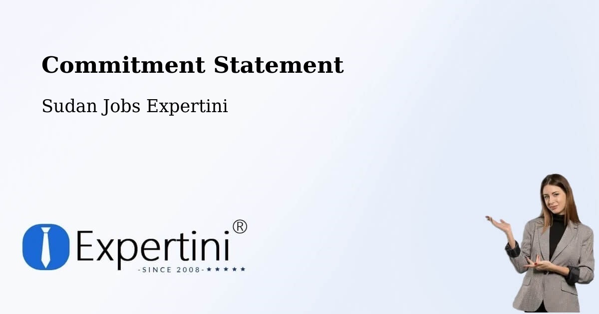 Corporate Commitment – Kutum - Sudan Jobs Expertini